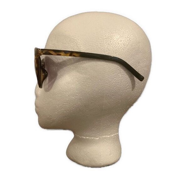 Hand Polished Vintage Womens Brown Black Tortoise Round Sunglasses #34 - Picture 2 of 4